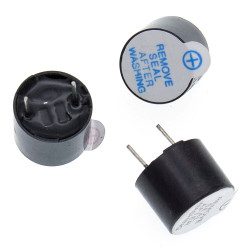 5v Active Buzzer Magnetic Long Continous Beep Tone 12*9.5mm