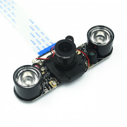 Camera Module OV5647 5MP Night Vision with Adjustable-focus 3.6mm Lens