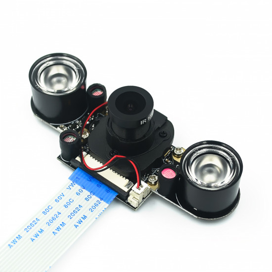 Camera Module OV5647 5MP Night Vision with Adjustable-focus 3.6mm Lens