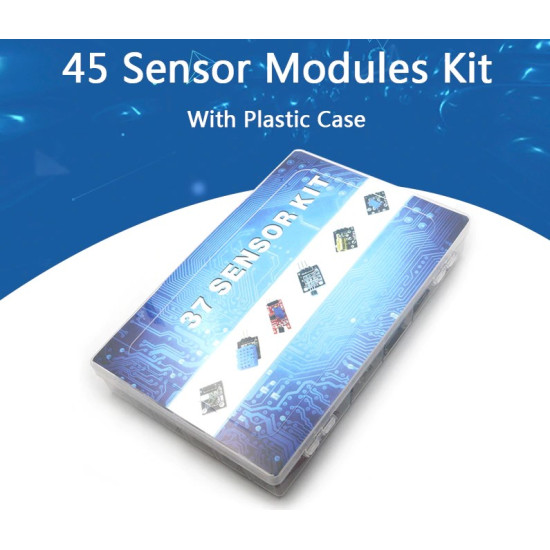 45 in 1 Sensors Kit compatible with Arduino