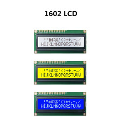 1602 LCD Display Blue/Green LED Backlight