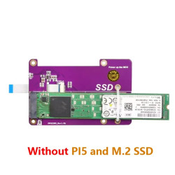 PCIe to M.2 NVME SSD Expansion Board Raspberry Pi 5 High Speed Gen 2 3 M. 2