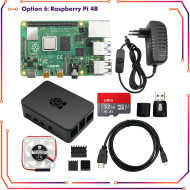 Raspberry Pi 4 8GB 4GB 2GB Kit + Power Adapter + ABS Case + 32G + Card + Reader + Heat Sink