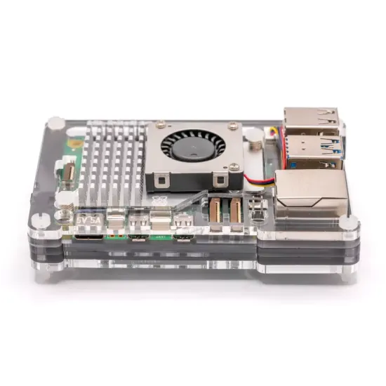 Pibow case for Raspberry Pi 5