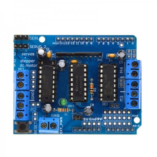 L293D Motor Driver Shield for Arduino