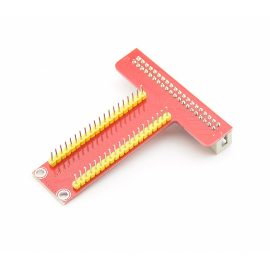 40 Pin Extension Flat Ribbon Cable Wire+Raspberry PI GPIO Extension Board