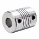 Aluminium Flexible Shaft Coupling Bore 5x10mm/6.35x10mm /8mmx10mm