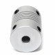 Aluminium Flexible Shaft Coupling Bore 5x10mm/6.35x10mm /8mmx10mm