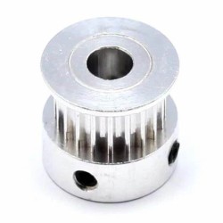 Aluminum GT2 Timing Pulley 20 Tooth 6mm/10mm Belt 5mm Bore