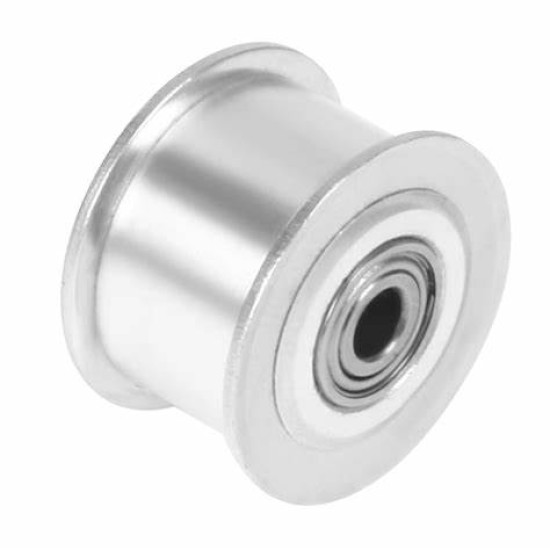 GT2 Dual Bearing Aluminum Smooth Idler Pulley