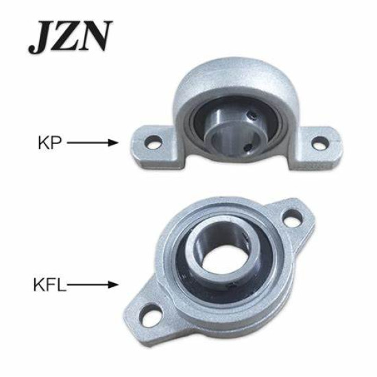 KFL/KP 08 Bearing Shaft Support Spherical Roller Zinc Alloy Mounted Bearings Pillow Block Housing