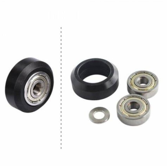 Openbuilds Plastic Wheel PC Passive Round Wheel