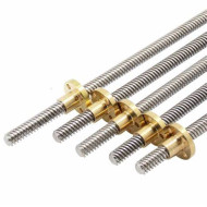 T8 Lead Screw 3D Printer Parts 300/400/500/800/1050/1200mm