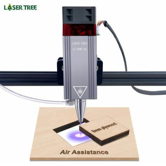 40W TTL Laser Module 450nm Blue Laser Head for Laser Cutter Engraver Machine DIY lasertree