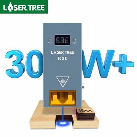 LASER TREE 30W Optical Power Laser Head For CNC K30