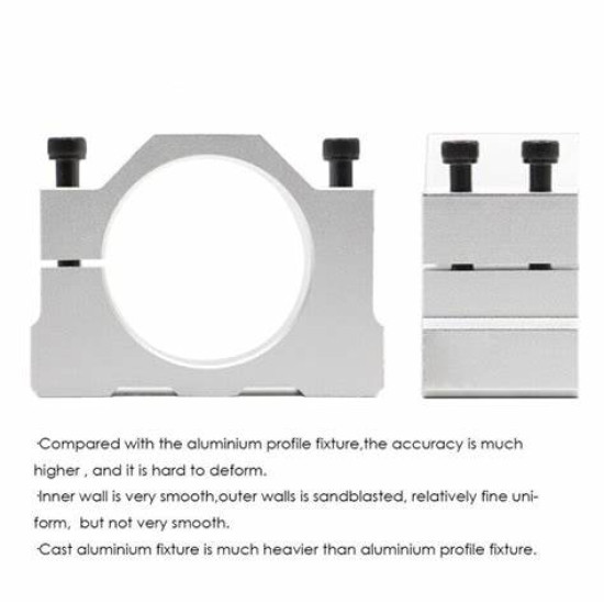 Spindle Aluminium Bracket 48mm /52mm