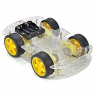 4 Wheel Smart Car Robot Chassis Kit with Speed Encoder