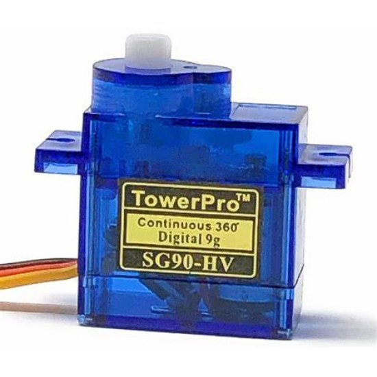 TowerPro SG90 Servo Motor – 180/360 Degree Rotation