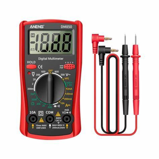 ANENG DM850 1999 Counts Digital Multimeter Eletric Professional Automatic AC/DC Votage Tester Current Ohm Ammeter Detector Tools