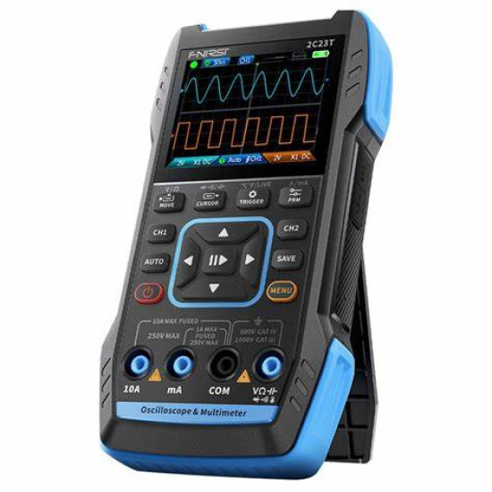 FNIRSI 2C23T Handheld Digital Oscilloscope Multimeter + Function Signal Generator