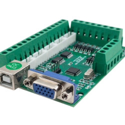 Driver board CNC USB MACH3 100Khz breakout board 5 axis interface driver motion controller with DB15 interface