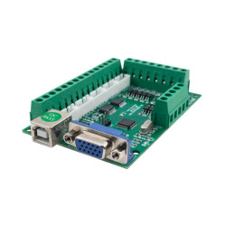 Driver board CNC USB MACH3 100Khz breakout board 5 axis interface driver motion controller with DB15 interface